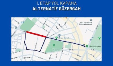 Buca Özmen Caddesi yağmur suyu hatlarının yapımı nedeniyle trafiğe kapatılacak