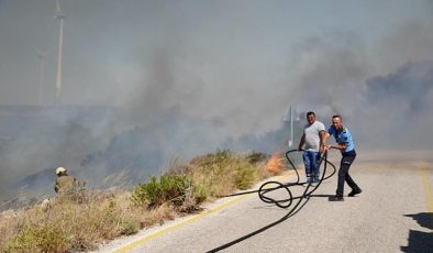 İzmir İtfaiyesi yangınlar için seferber oldu