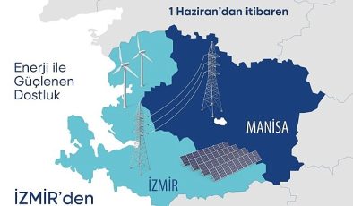 İzmir’den Manisa’ya temiz enerji