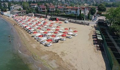 Kocaeli’nin eşsiz güzellikteki plajları yaza hazır