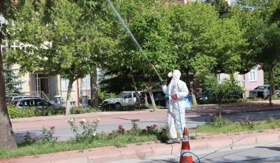 Konya Selçuklu’da ilaçlama çalışmalarına devam