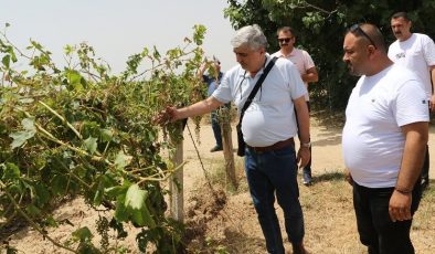 Manisa Büyükşehir ve Alaşehir Belediyeleri afetzedelerin yanında