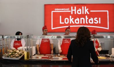 Osmangazi’de Halk Lokantası açıldı