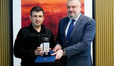 Ukrayna Ulusal Güvenlik Konseyi Sekreteri Baykar’ı ziyaret etti