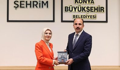 Aile ve Sosyal Hizmetler Bakanı Göktaş Başkan Altay’ı Ziyaret Etti