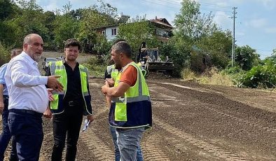 Başkan İbrahim Sandıkçı: “İlçemizin ulaşım ağını güçlendiriyoruz”