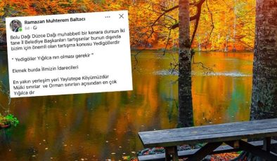 ‘Dağ’ tartışmasına ‘Yedigöller’ de eklendi… Baltacı: Yedigöller Yığılca’nın olması gerekir