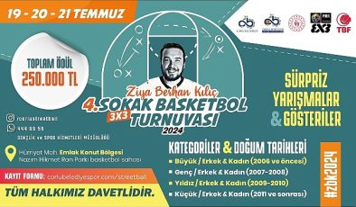 ZBK Sokak Basketbol Turnuvası FİBA 3×3 İmzasıyla Gerçekleştirilecek