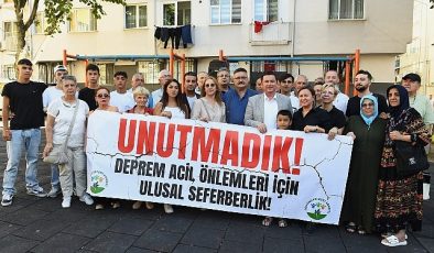 17 Ağustos depremi Osmangazi’de unutulmadı