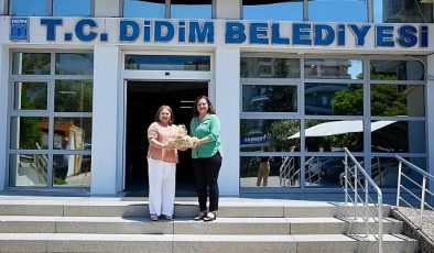 Afyonkarahisar Belediye Başkanı Burcu Köksal, Didim Belediye Başkanı Hatice Gençay’ı ziyaret etti.