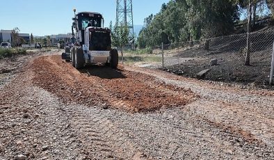 Bornova’da yeni yol çalışması