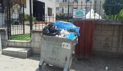 Bursa’da Odunluk Mahallesi çöp ve koku problemiyle karşı karşıya