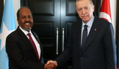 Cumhurbaşkanı Erdoğan Somalili mevkidaşıyla görüştü