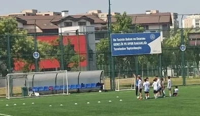 Emek Spor Tesisleri’nde geleceğin yıldızları yetişiyor