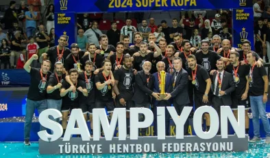 Hentbol 2024 Erkekler Süper Kupası’nda şampiyon Beşiktaş