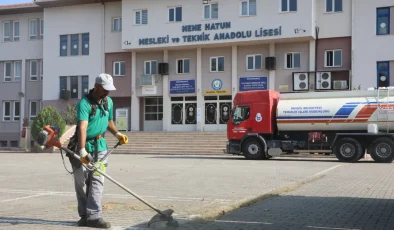 İnegöl’de okullar yeni eğitim öğretim yılına hazırlanıyor