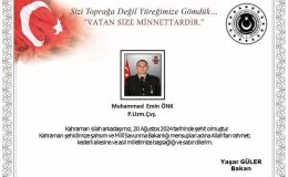 Pençe-Kilit operasyonu bölgesinde bir Askerimiz Şehit oldu