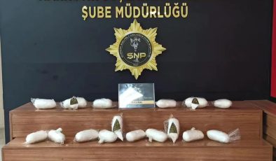 Şanlıurfa’da 10 Kilo 950 Gram Skunk maddesi ele geçirildi