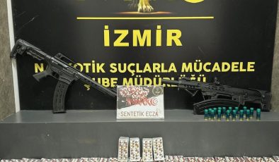 İzmir’de uyuşturucu operasyonu gerçekleştirildi