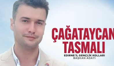 Çağatay Can Tasmalı adaylığını açıkladı