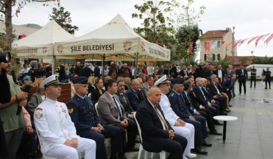 Şileli şehitler törenle anıldı