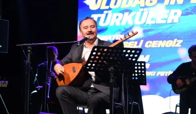 Menteşeli Cengiz, Bursa yöresi türküleri ile coşturdu