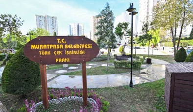 Muratpaşa'da Çek-Türk İşbirliği Parkı açılıyor