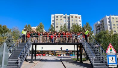 Konya Selçuklu'da trafikte bilinçli nesiller yetiştiriliyor