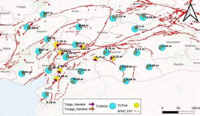 6 Şubat deprem haritası: Merkez üssünde 4,6 metre zemin kayması tespit edildi